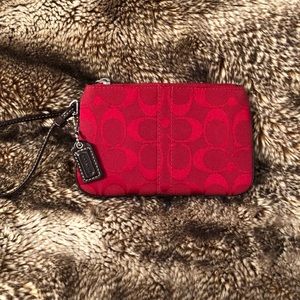 Coach wristlet